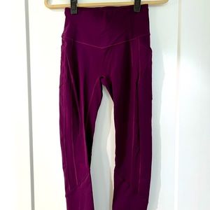 LuluLemon All The Right Places Leggings Size 6